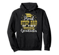 Proud Step Dad Two 2025 Graduates Hoodie - Trendy Graphic Men Women - T-Shirt, Sweatshirt, Hoodie
