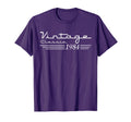 42Th Birthday Decorations 1984 42 T-Shirt - Trendy Graphic for Adults - T-Shirt, Sweatshirt, Hoodie