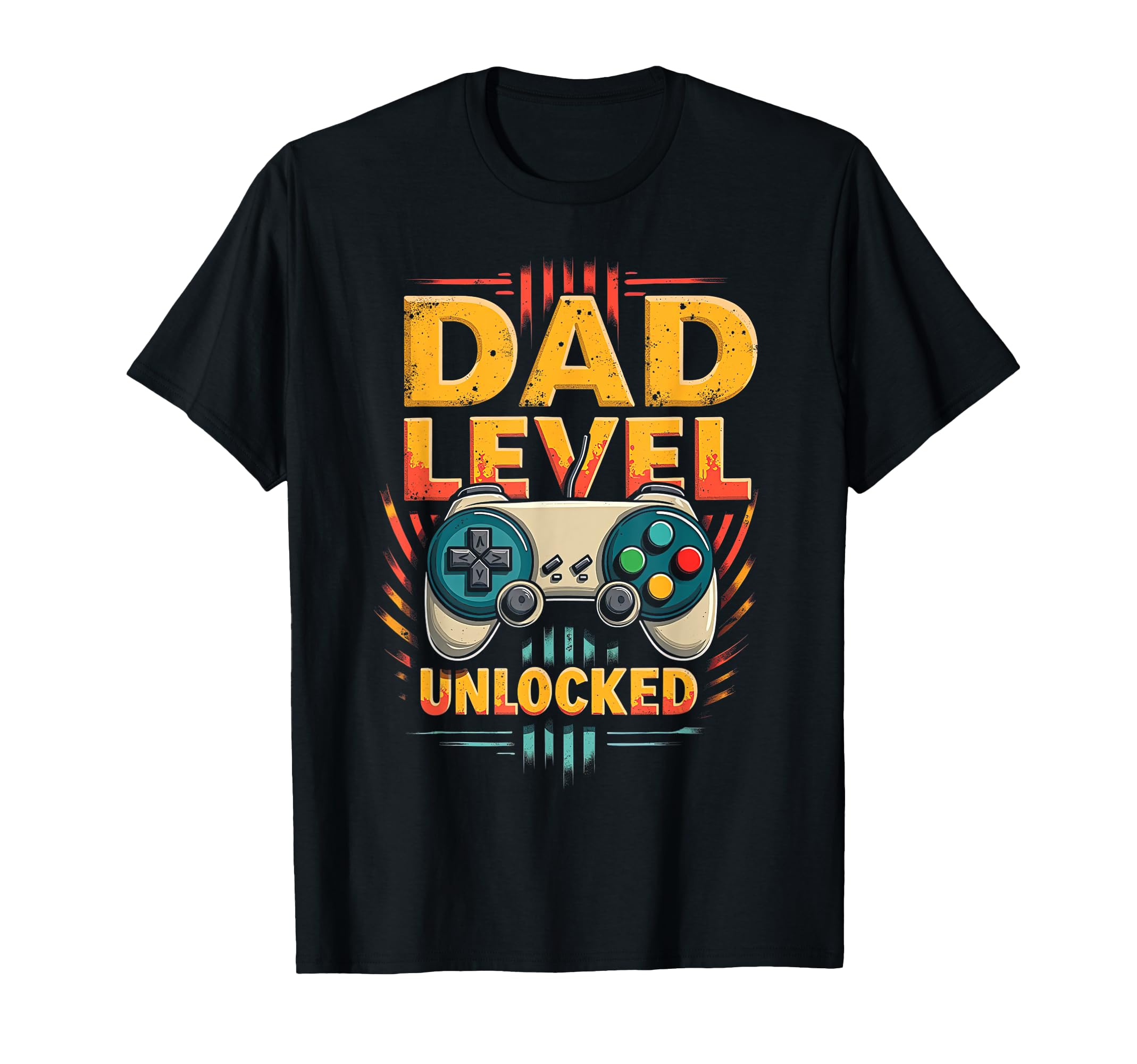 Dad Level Unlocked Funny Gamer Dad T-Shirt - Aesthetic Graphic for Adults - T-Shirt, Sweatshirt, Hoodie