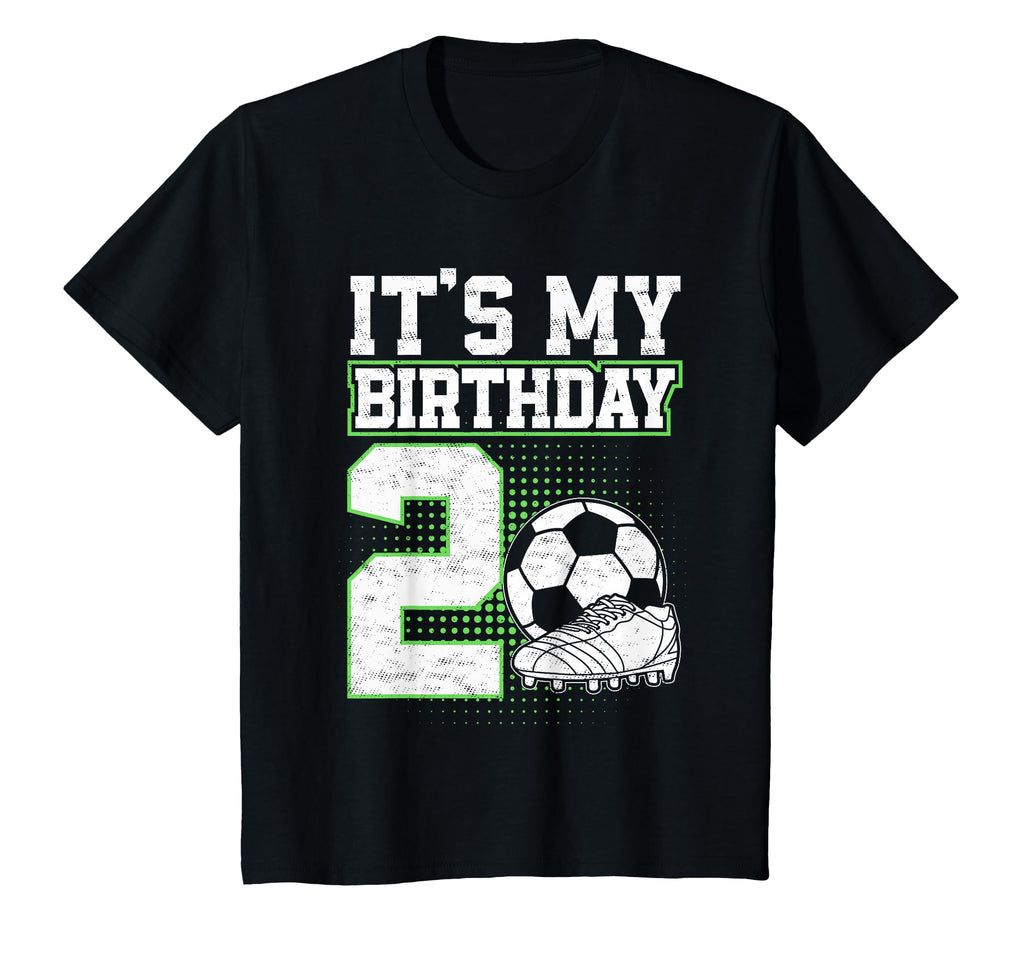 2 Year Old Soccer Its My 2Nd Birthday T-Shirt - Graphic Print Men Women - T-Shirt, Sweatshirt, Hoodie