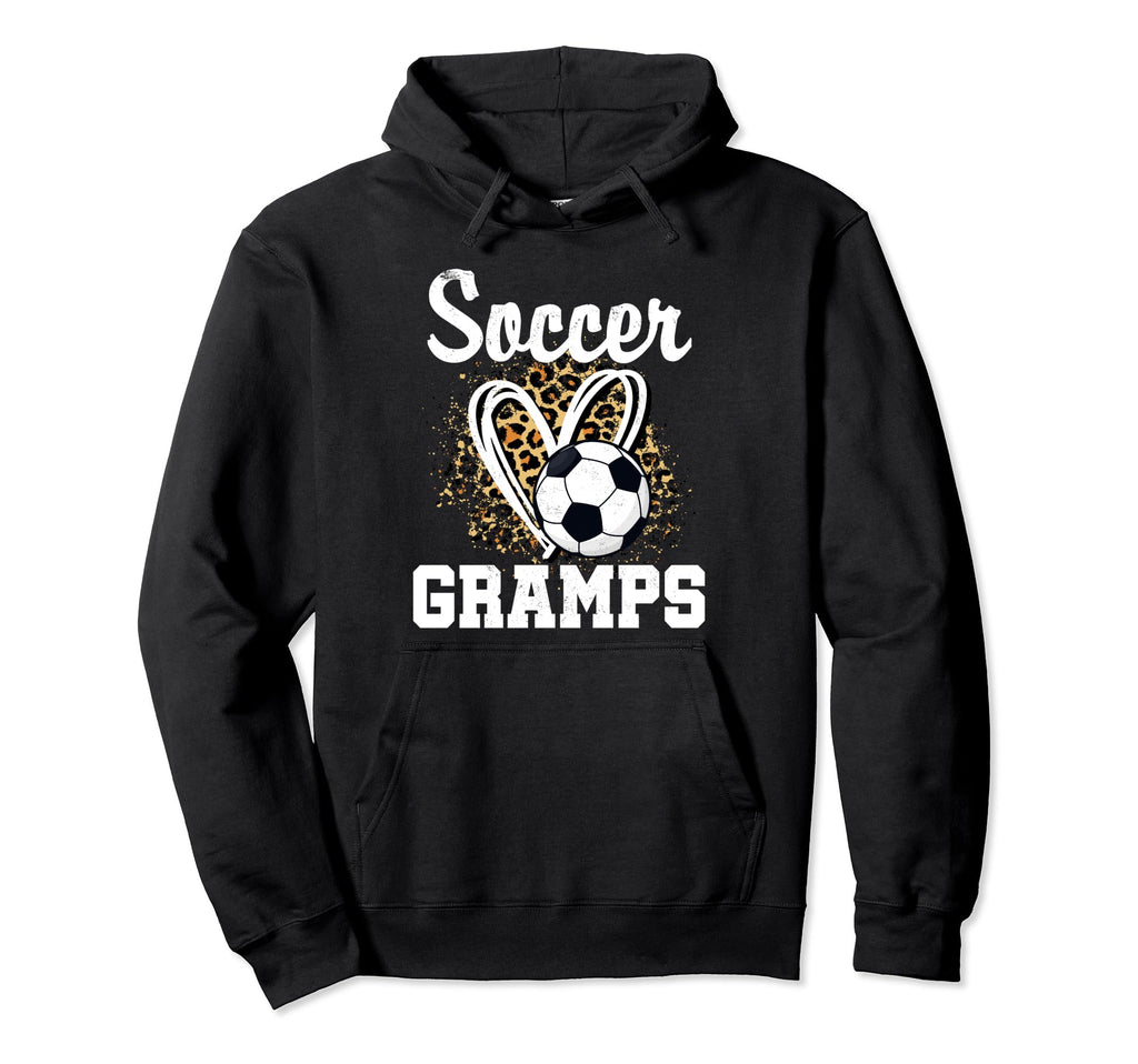 Soccer Gramps Leopard Heart Matching Hoodie - Casual Everyday Wear Unisex - T-Shirt, Sweatshirt, Hoodie