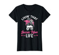 Funny Soccer Lover Moms Goalie T-Shirt - Casual Everyday Wear Men Women - T-Shirt, Sweatshirt, Hoodie