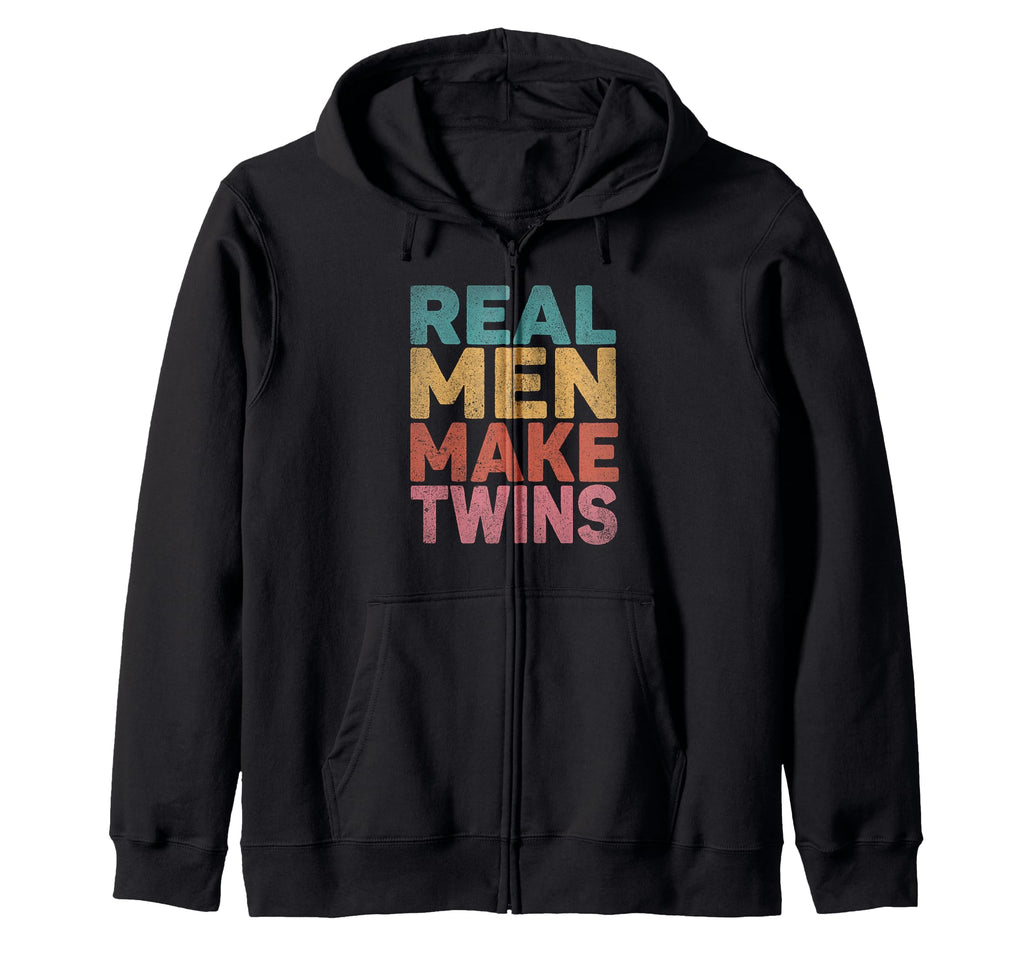 Real Make Twins Funny Gifts Sweatshirt - Fun Novelty Design for Adults - T-Shirt, Sweatshirt, Hoodie