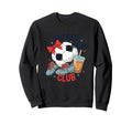 Soccer Moms Club Soccer Mom Mom Sweatshirt - Minimalist Print Unisex - T-Shirt, Sweatshirt, Hoodie