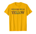 Proud Winners Wear Yellow T-Shirt - Aesthetic Graphic for Adults - T-Shirt, Sweatshirt, Hoodie