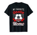 My Favorite Goalie Calls Me Momo T-Shirt - Fun Novelty Design for Adults - T-Shirt, Sweatshirt, Hoodie