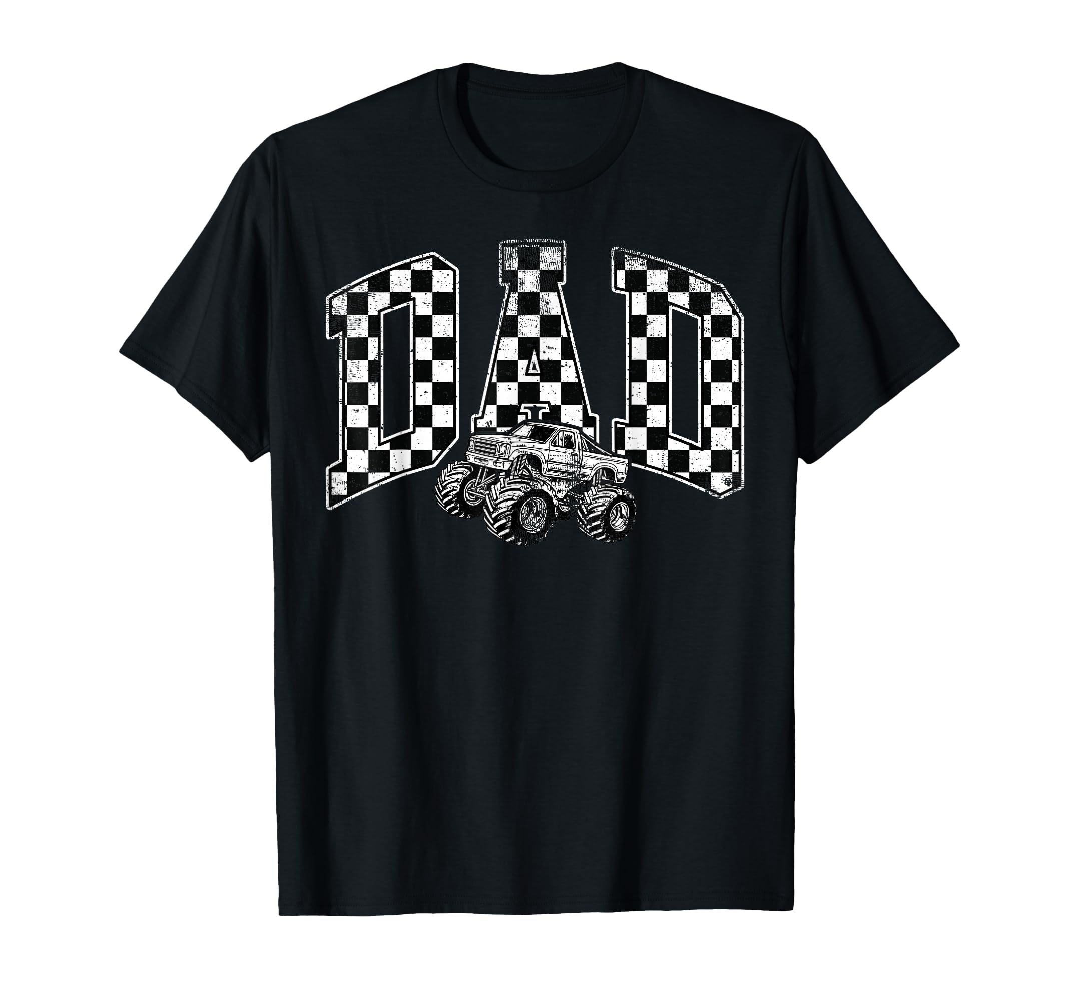 Dad Monster Truck Family Crew Birthday T-Shirt - Minimalist Print Unisex - T-Shirt, Sweatshirt, Hoodie