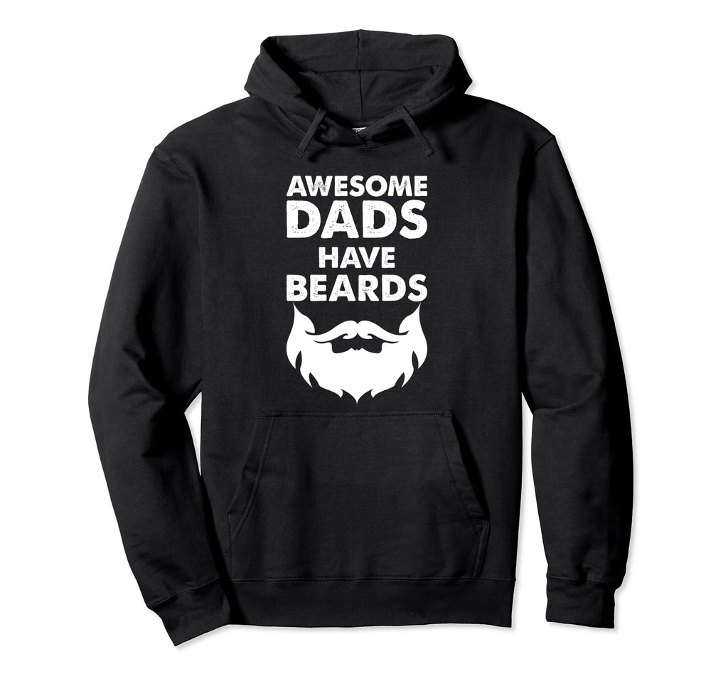 Awesome Bearded Dads Fathers Day Hoodie - Novelty Apparel Unisex - T-Shirt, Sweatshirt, Hoodie