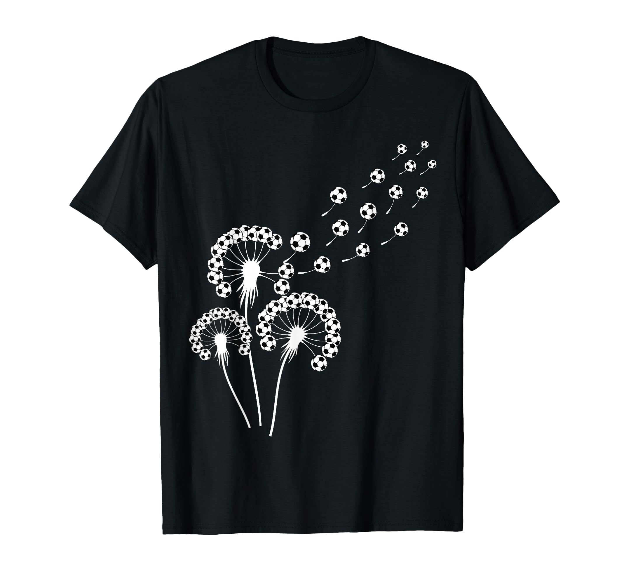 Dandelion Soccer Ball Stuff Soccer T-Shirt - Fun Novelty Design Unisex - T-Shirt, Sweatshirt, Hoodie