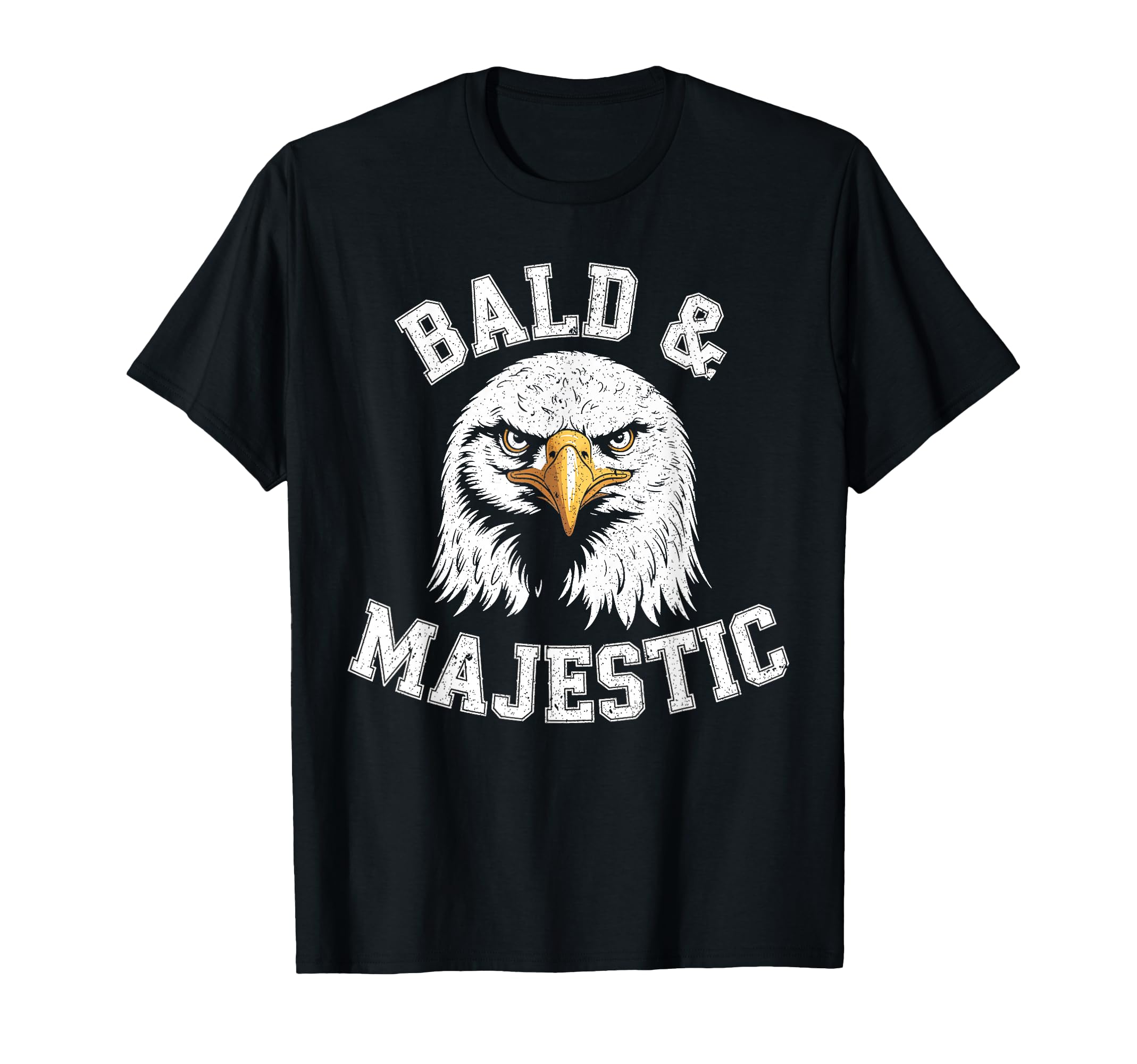Bald Majestic Sexy Bald Guy Funny T-Shirt - Fun Novelty Design Men Women - T-Shirt, Sweatshirt, Hoodie