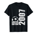 19 Years Old 2007 19Th Birthday Soccer T-Shirt - Aesthetic Graphic Unisex - T-Shirt, Sweatshirt, Hoodie