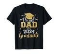 Proud Dad Class 2024 Graduate Senior T-Shirt - Minimalist Print Unisex - T-Shirt, Sweatshirt, Hoodie