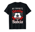 My Favorite Goalie Calls Me Babcia T-Shirt - Graphic Print Men Women - T-Shirt, Sweatshirt, Hoodie