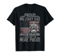 Military Dad Couldnt Be More Proud T-Shirt - Trendy Graphic Men Women - T-Shirt, Sweatshirt, Hoodie