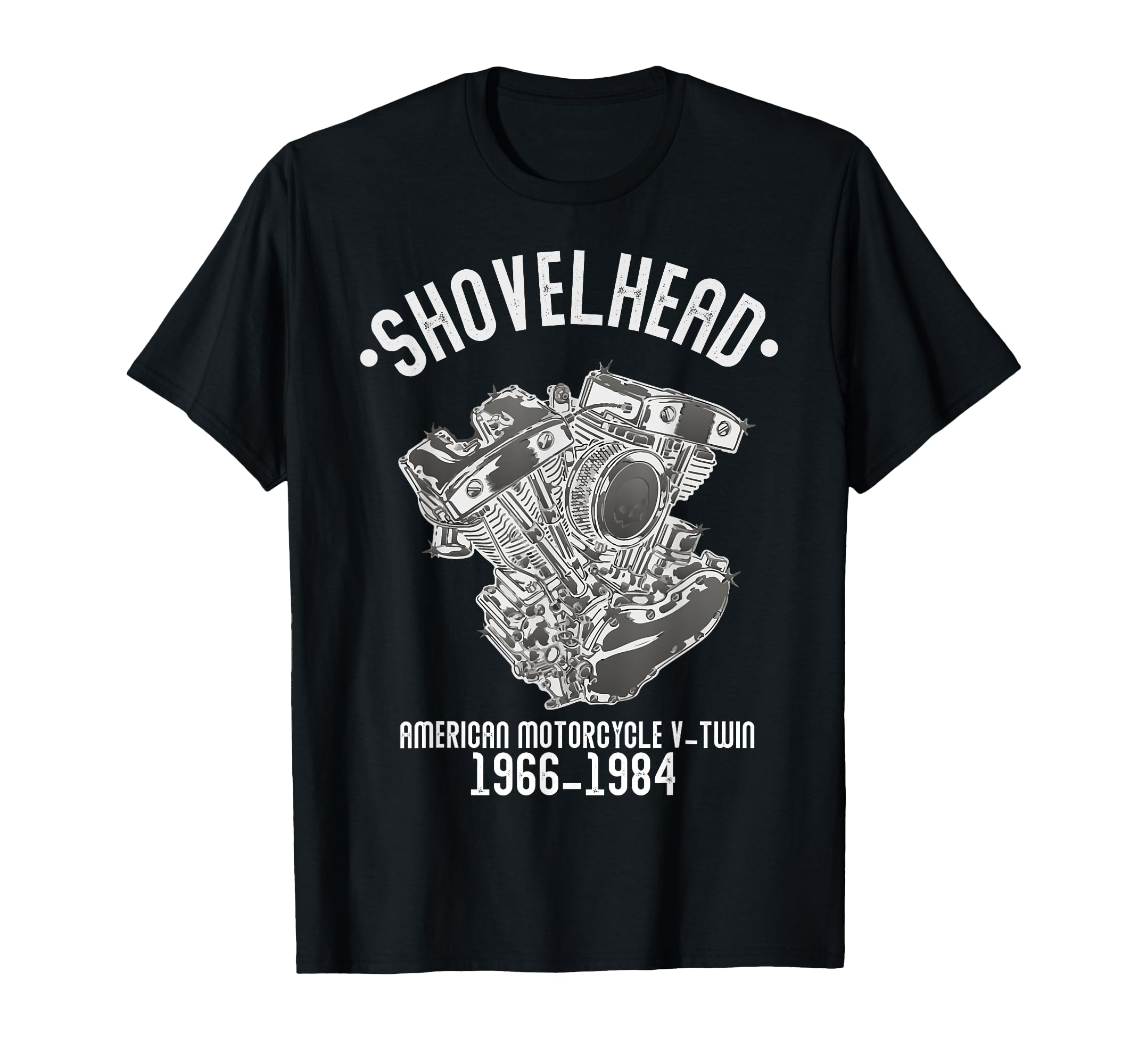 Novelty Shovelhead Motorcycle T-Shirt - Fun Novelty Design Unisex - T-Shirt, Sweatshirt, Hoodie