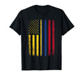 Colombia Flag 4Th July Usa Colombian Flag T-Shirt - Graphic Print Unisex - T-Shirt, Sweatshirt, Hoodie