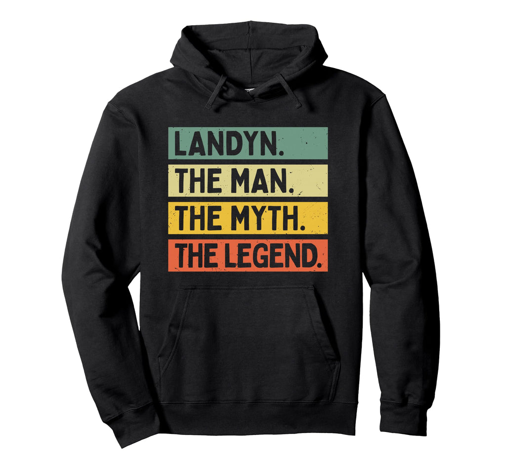 Landyn Myth Legend Funny Personalized Hoodie - Custom Art Print Unisex - T-Shirt, Sweatshirt, Hoodie