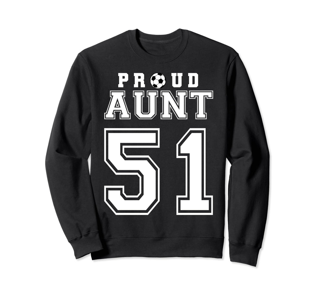 Number 51 Custom Proud Soccer Sweatshirt - Minimalist Print Men Women - T-Shirt, Sweatshirt, Hoodie