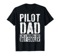 Pilot Dad Fathers Day Aviation T-Shirt - Casual Everyday Wear for Adults - T-Shirt, Sweatshirt, Hoodie