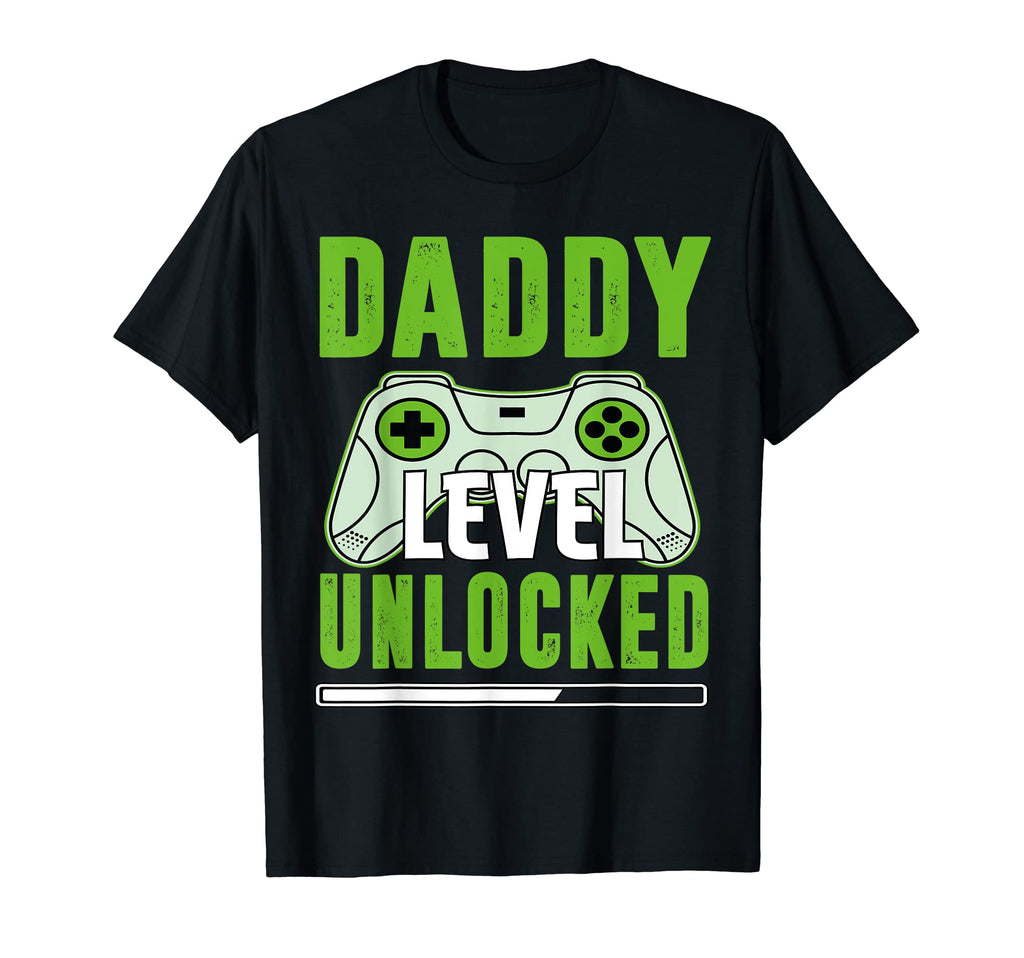 Daddy Level Unlocked Loading Bar T-Shirt - Novelty Apparel for Adults - T-Shirt, Sweatshirt, Hoodie