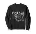 Year 1987 Gift Birthday Mom Dad Sweatshirt - Aesthetic Graphic Men Women - T-Shirt, Sweatshirt, Hoodie
