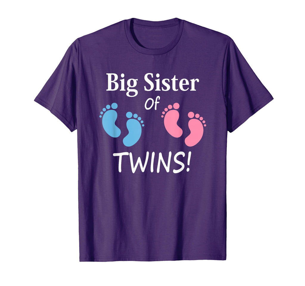Big Sister Twin And Sibling T-Shirt - Aesthetic Graphic Men Women - T-Shirt, Sweatshirt, Hoodie