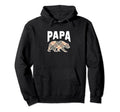 Plaid Bear Papa Greatest Dad Grandpa Hoodie - Fun Novelty Design Unisex - T-Shirt, Sweatshirt, Hoodie