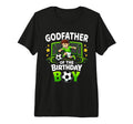 Godfather Birthday Soccer Ball Funny T-Shirt - Graphic Print for Adults - T-Shirt, Sweatshirt, Hoodie