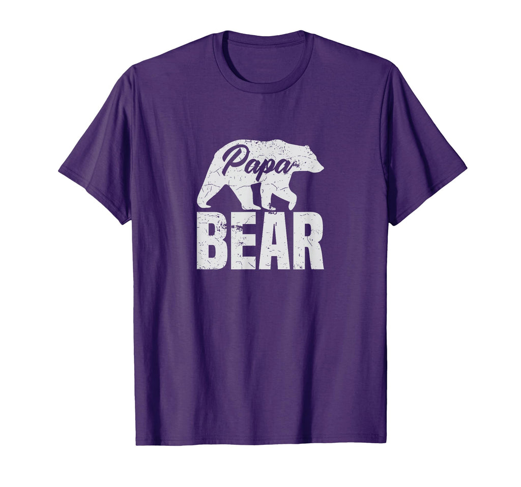 Fathers Day Papa Bear Dad Gift T-Shirt - Graphic Print Men Women - T-Shirt, Sweatshirt, Hoodie