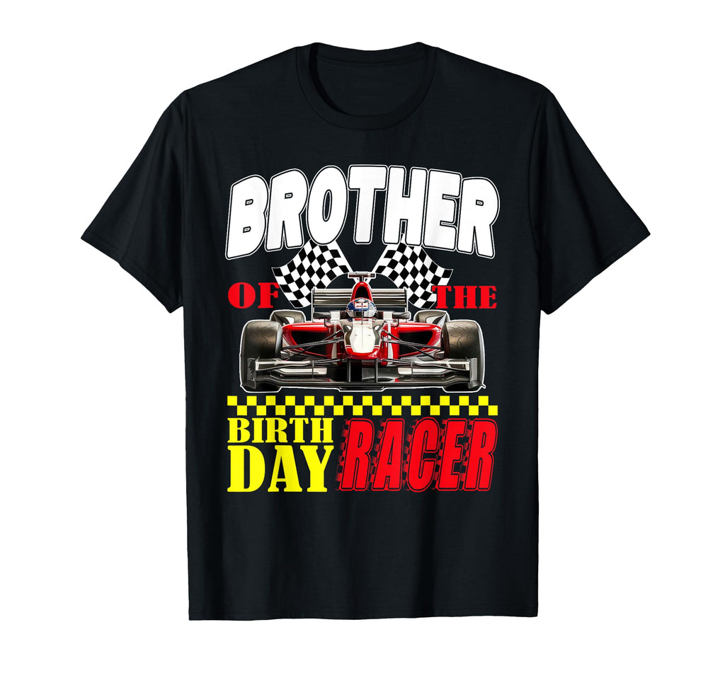 Race Car Party Brother Birthday T-Shirt - Aesthetic Graphic for Adults - T-Shirt, Sweatshirt, Hoodie