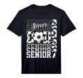 Senior 2027 Soccer Dad Proud Family T-Shirt - Novelty Apparel Unisex - T-Shirt, Sweatshirt, Hoodie