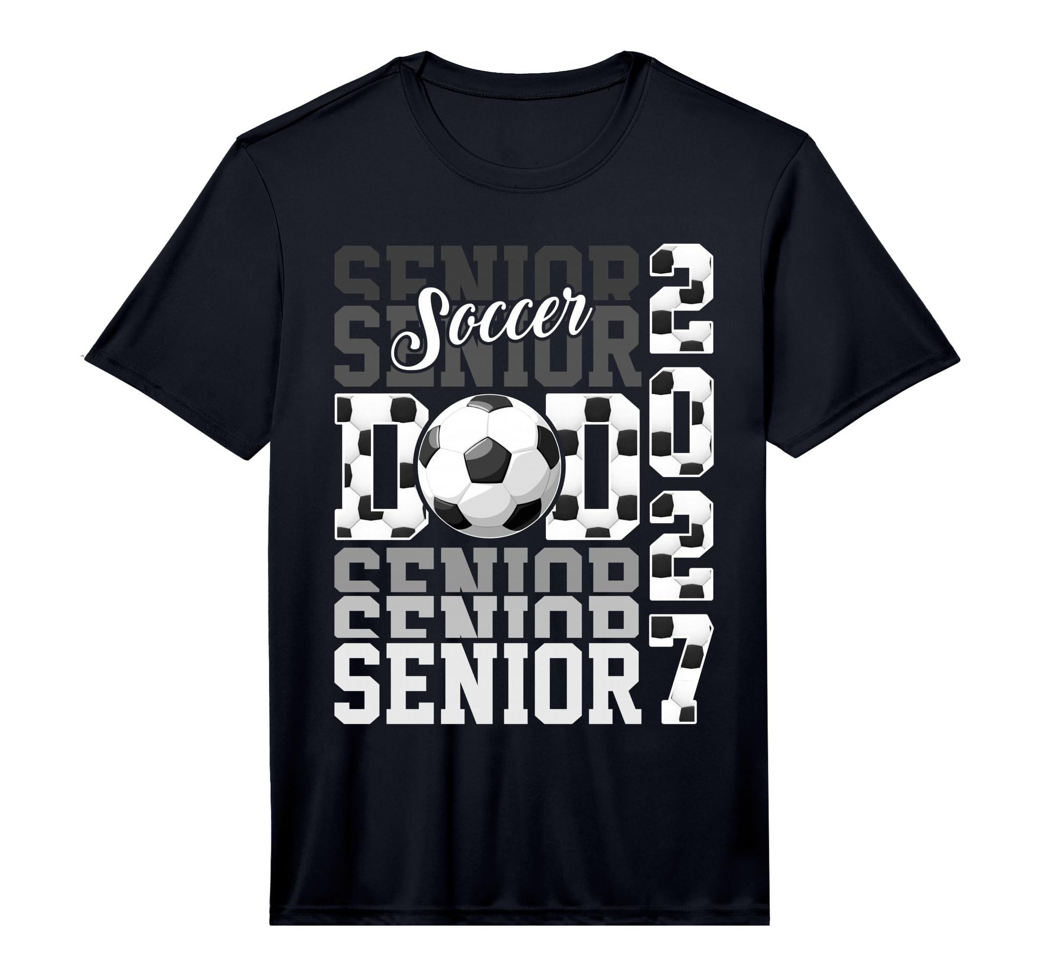 Senior 2027 Soccer Dad Proud Family T-Shirt - Novelty Apparel Unisex - T-Shirt, Sweatshirt, Hoodie