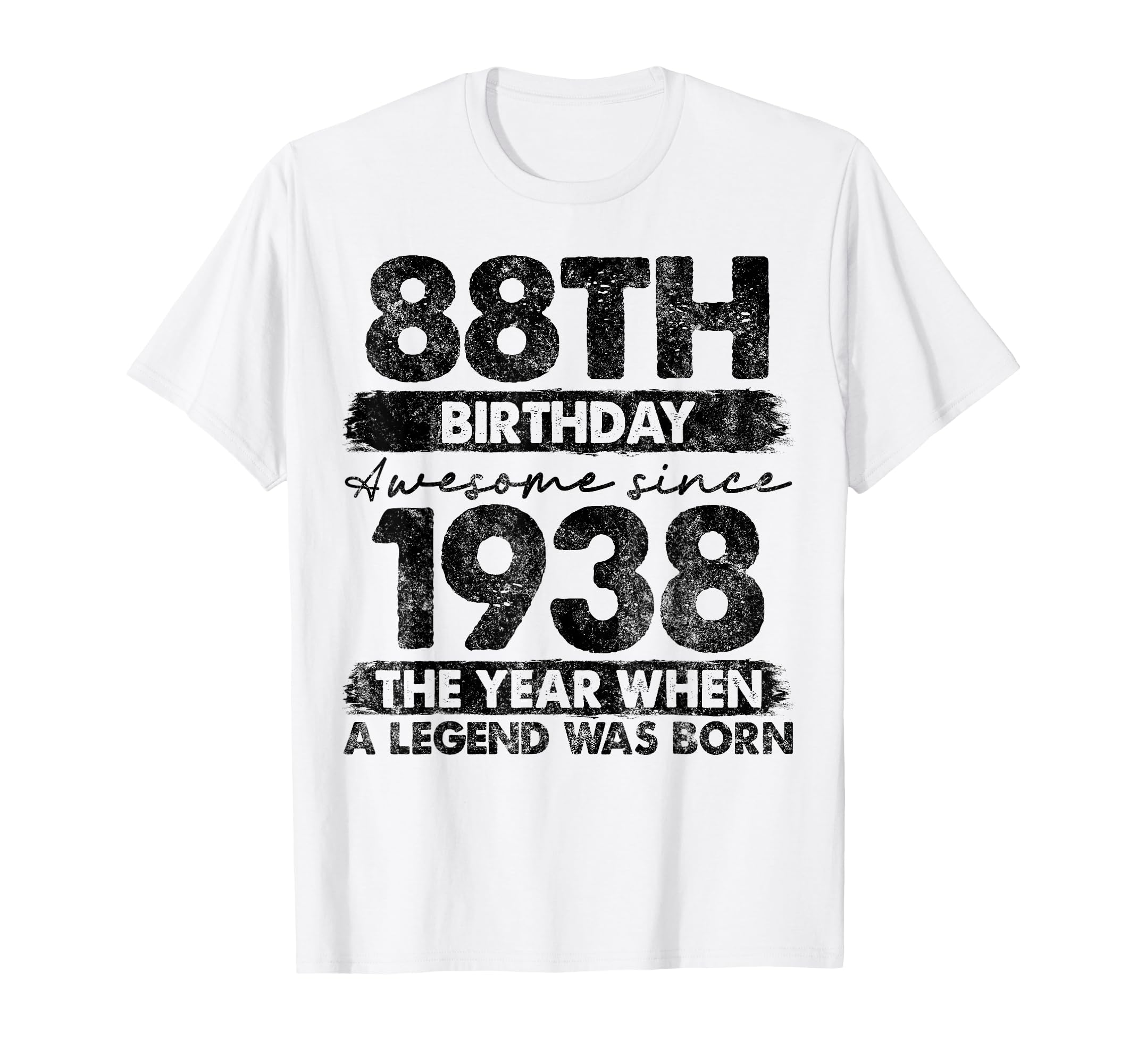 88 Year Old Gifts 1938 88Th Birthday T-Shirt - Fun Novelty Design Men Women - T-Shirt, Sweatshirt, Hoodie