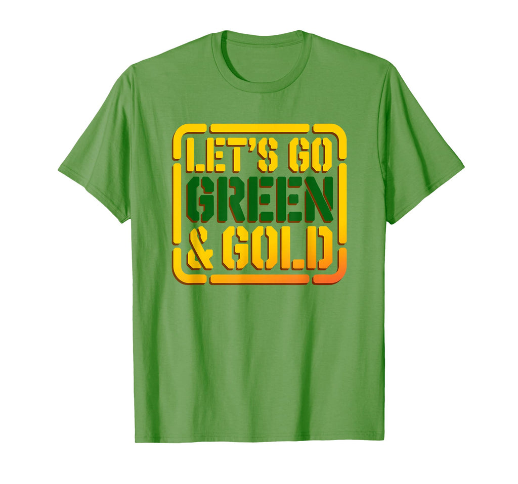Lets Go Green Gold Team Tournament T-Shirt - Novelty Apparel for Adults - T-Shirt, Sweatshirt, Hoodie
