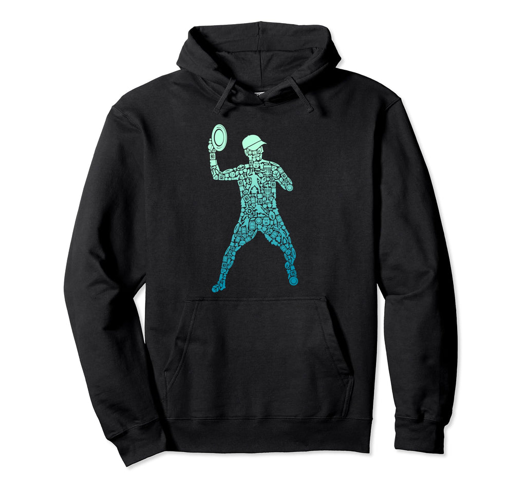 Funny Disc Golf Dad Frisbees Flying Hoodie - Aesthetic Graphic for Adults - T-Shirt, Sweatshirt, Hoodie