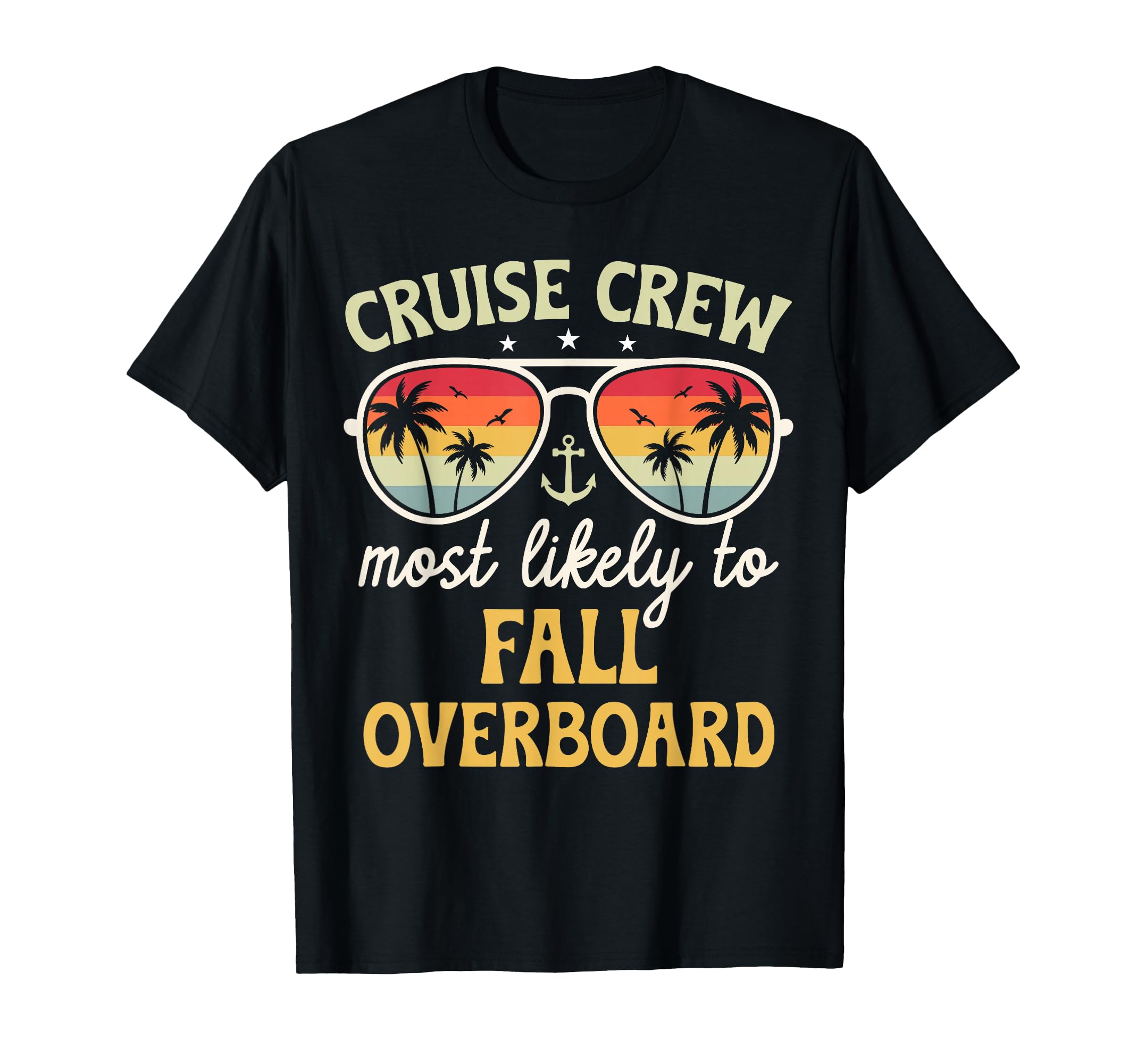 Most Likely To Fall Overboard Matching T-Shirt - Unique Graphic Men Women - T-Shirt, Sweatshirt, Hoodie
