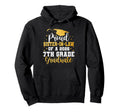 Proud Sister Law Class 2026 7Th Grade Hoodie - Novelty Apparel for Adults - T-Shirt, Sweatshirt, Hoodie