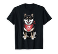I Love Dad Shiba Inu Lover Dog Fathers T-Shirt - Trendy Graphic for Adults - T-Shirt, Sweatshirt, Hoodie