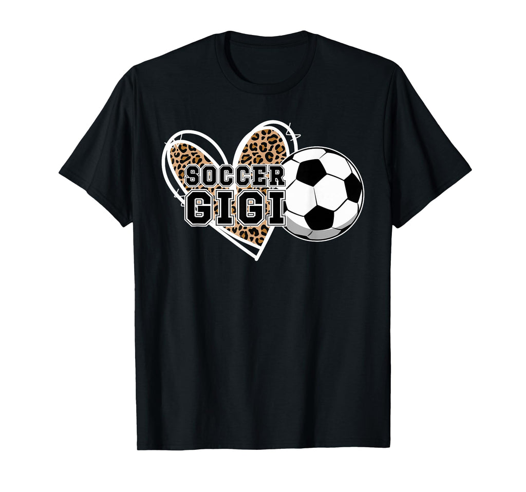 Soccer Gigi Grandma Leopard Gigi T-Shirt - Custom Art Print for Adults - T-Shirt, Sweatshirt, Hoodie