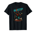 Backstop Catcher Baseball T-Shirt - Novelty Apparel Men Women - T-Shirt, Sweatshirt, Hoodie