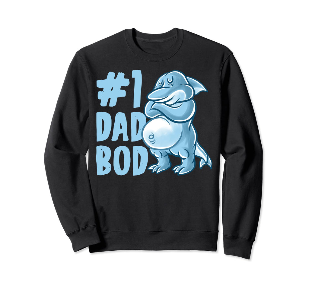Dolphin Dad Best Dad Bod Daddy Fish Sweatshirt - Streetwear Style Unisex - T-Shirt, Sweatshirt, Hoodie
