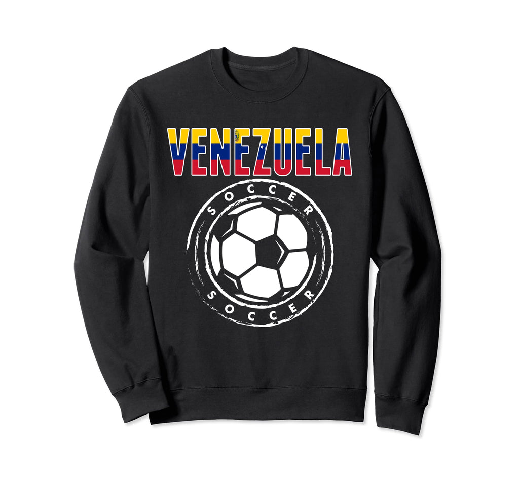 Venezuela Soccer Lovers Jersey Sweatshirt - Fun Novelty Design for Adults - T-Shirt, Sweatshirt, Hoodie