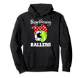 Busy Raising Ballers Funny Soccer Hoodie - Casual Everyday Wear Men Women - T-Shirt, Sweatshirt, Hoodie