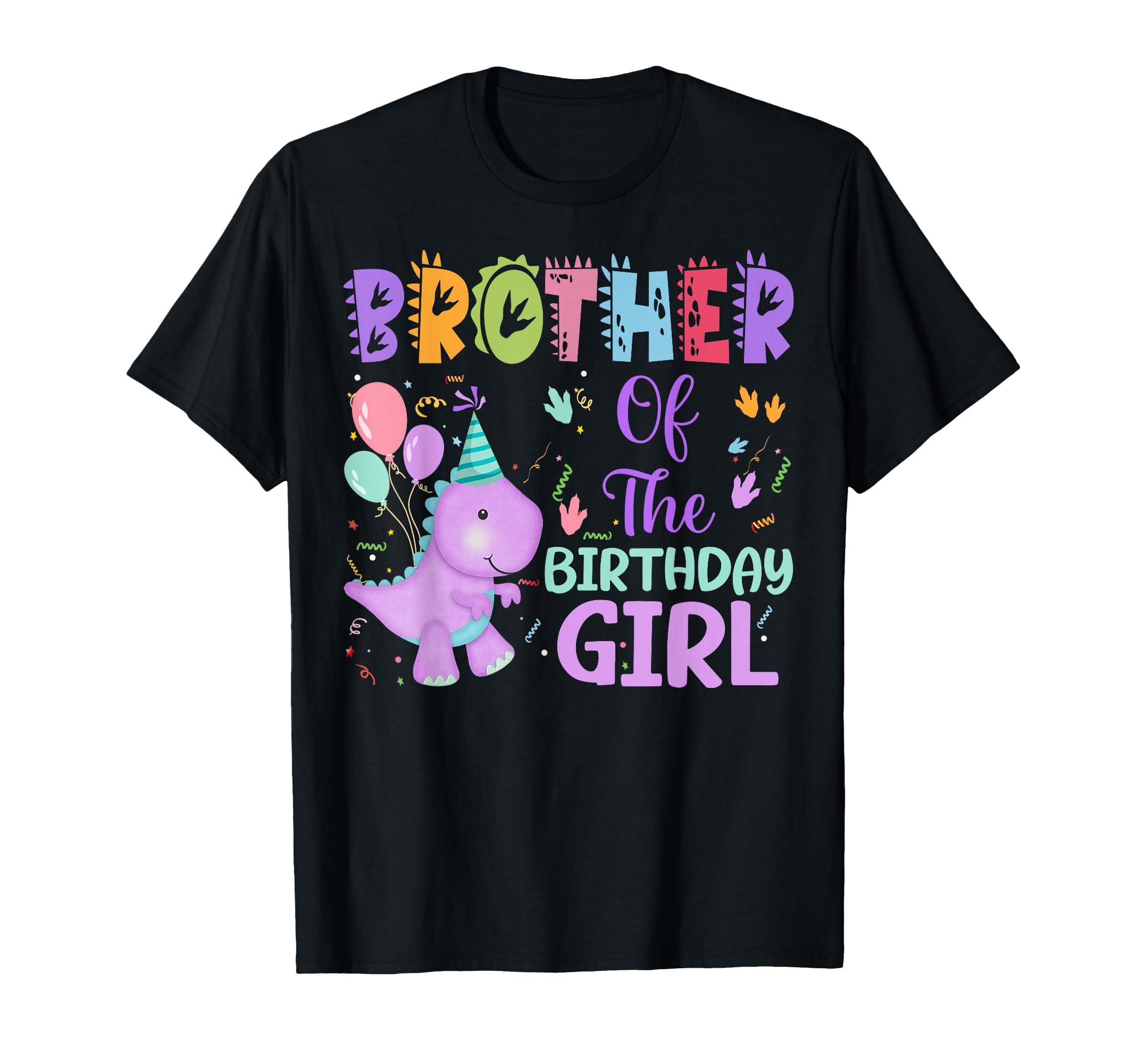 Brother Birthday Dinosaur Saurus Rex Party T-Shirt - Unique Graphic Unisex - T-Shirt, Sweatshirt, Hoodie