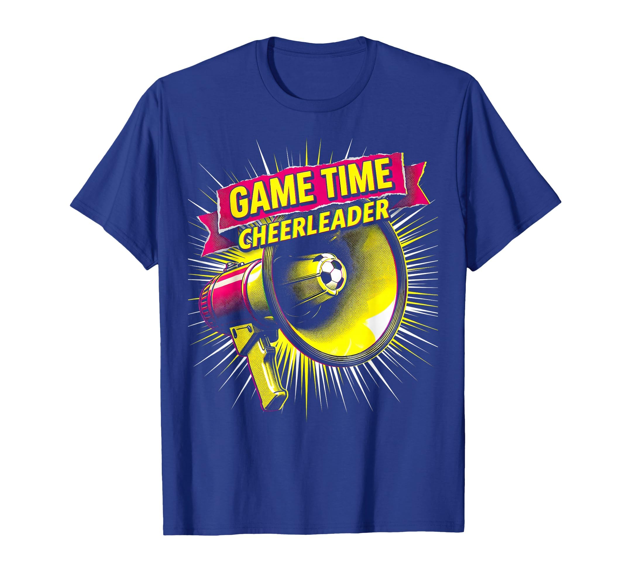 Game Time Cheerleader Soccer Mom T-Shirt - Custom Art Print Men Women - T-Shirt, Sweatshirt, Hoodie