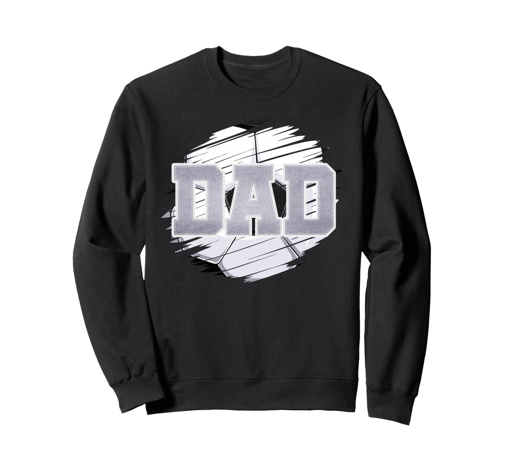 Soccer Dad Soccer Lovers Funny Happy Sweatshirt - Custom Art Print Unisex - T-Shirt, Sweatshirt, Hoodie