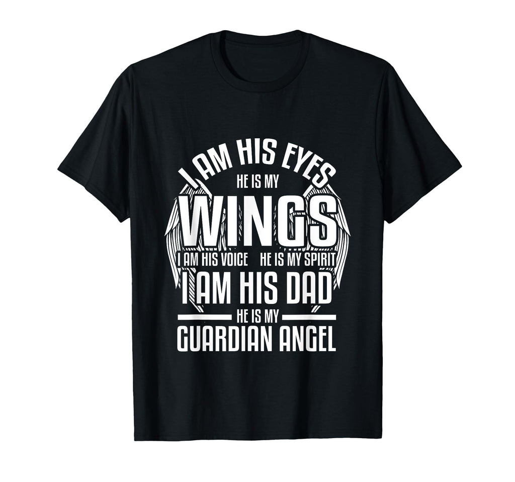 My Son Is My Guardian Angel I Am His T-Shirt - Unique Graphic Men Women - T-Shirt, Sweatshirt, Hoodie