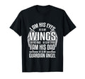 My Son Is My Guardian Angel I Am His T-Shirt - Unique Graphic Men Women - T-Shirt, Sweatshirt, Hoodie