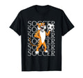 Soccer Tiger Playing Funny Gaming T-Shirt - Novelty Apparel Men Women - T-Shirt, Sweatshirt, Hoodie