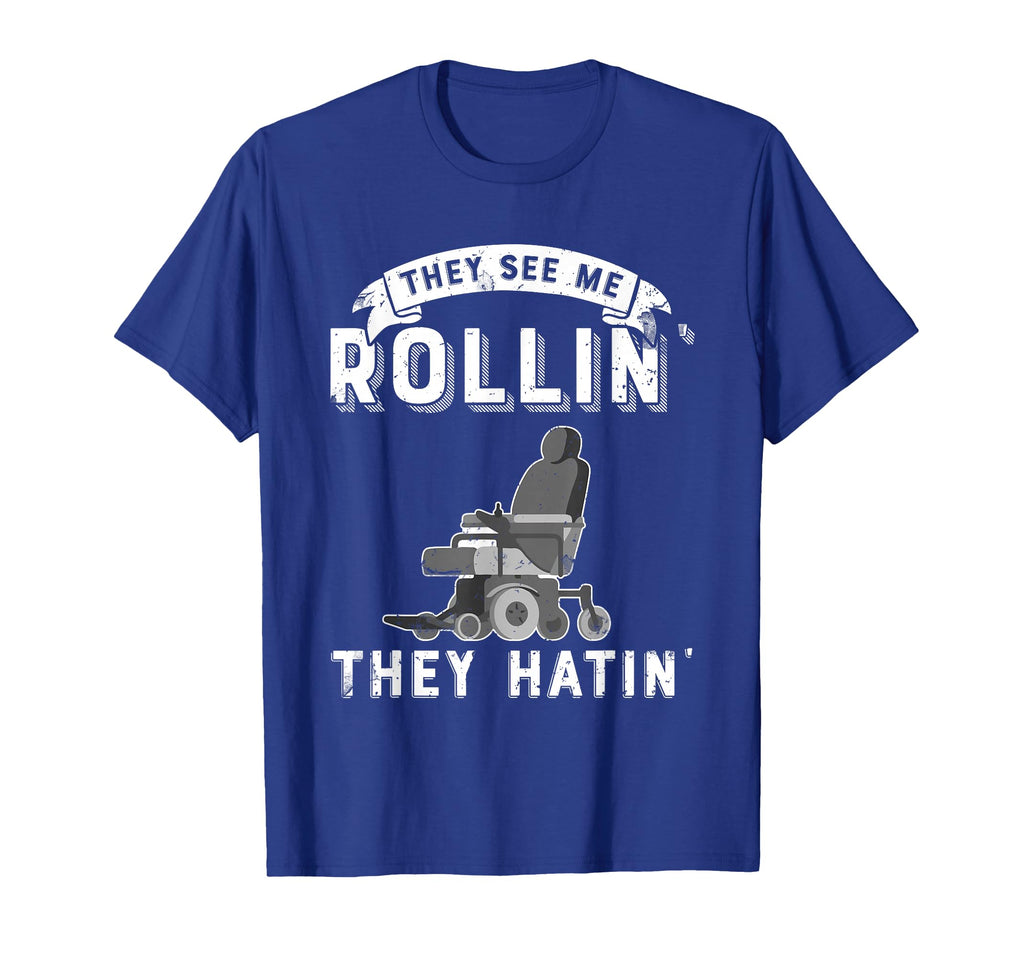 They See Me Rollin They Hatin Funny T-Shirt - Graphic Print Unisex - T-Shirt, Sweatshirt, Hoodie